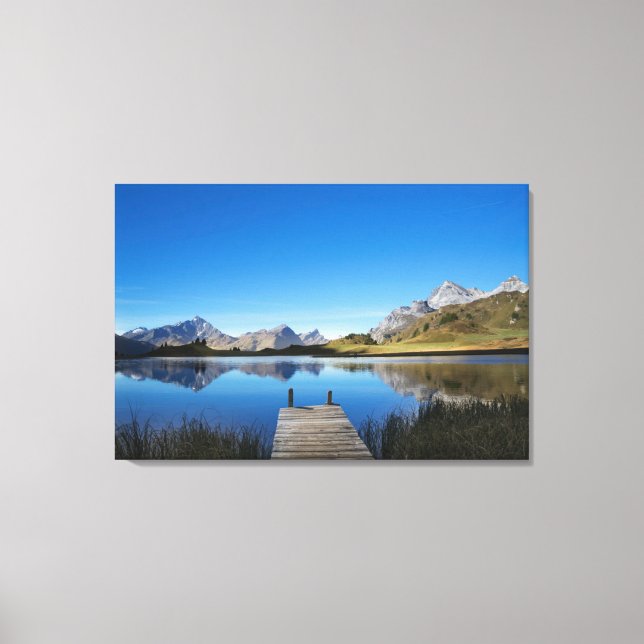 Water | Lai da Vons Switzerland Canvas Print (Front)