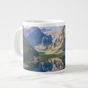 Water Lake Alpsee Switzerland Large Coffee Mug