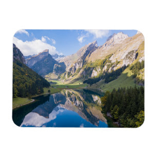 Water Lake Alpsee Switzerland Magnet