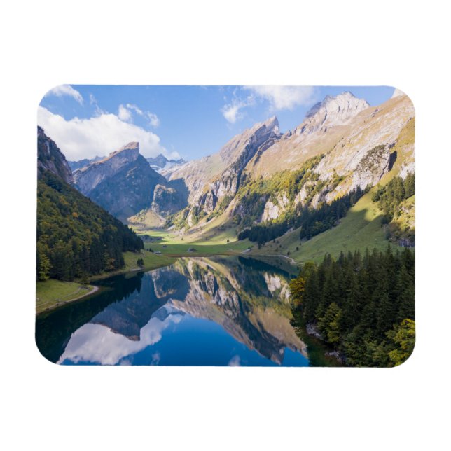 Water | Lake Alpsee Switzerland Magnet (Horizontal)