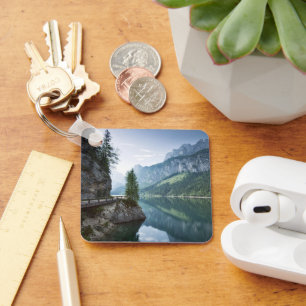 Water Lake Gosau Salzkammergut Austria Key Ring