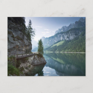 Water Lake Gosau Salzkammergut Austria Postcard