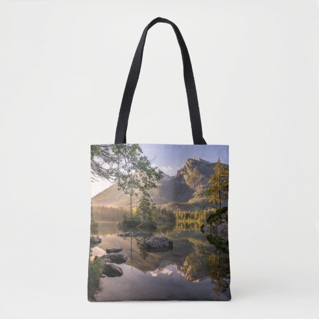Water | Lake Hintersee Berchtesgaden Germany Tote Bag (Front)
