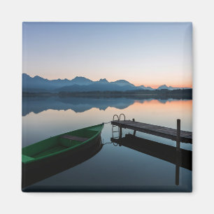 Water Lake Hopfen Bavarian Alps Germany Magnet