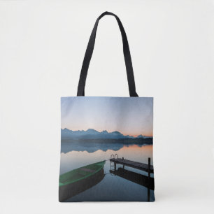 Water Lake Hopfen Bavarian Alps Germany Tote Bag
