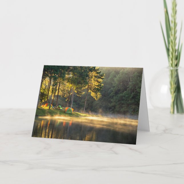 Water | Lake in Meahongson, Thailand Card (Front)