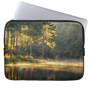Water Lake in Meahongson, Thailand Laptop Sleeve
