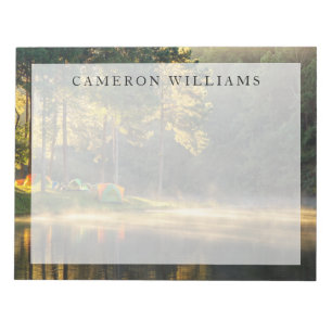 Water Lake in Meahongson, Thailand Notepad