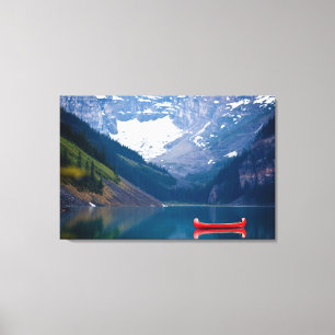 Water Lake Louise Canadian Rocky Mountains Canvas Print
