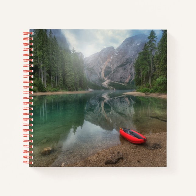 Water | Lake South Tyrol, Italy Notebook (Front)