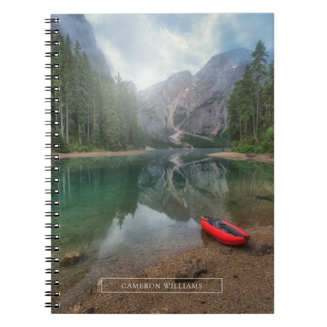 Water | Lake South Tyrol, Italy Notebook (Front)