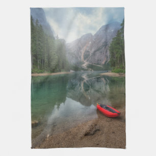 Water   Lake South Tyrol, Italy Tea Towel