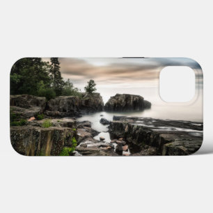 Water Lake Superior Grand Marais, Minnesota iPhone 13 Case