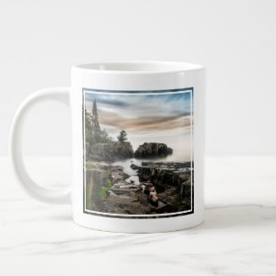 Water   Lake Superior Grand Marais, Minnesota Large Coffee Mug