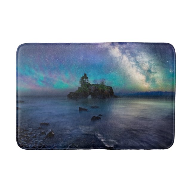 Water | Lake Superior Minnesota Bath Mat (Front)