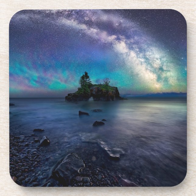 Water | Lake Superior Minnesota Coaster (Front)