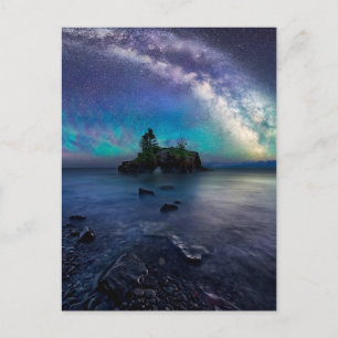Water Lake Superior Minnesota Postcard