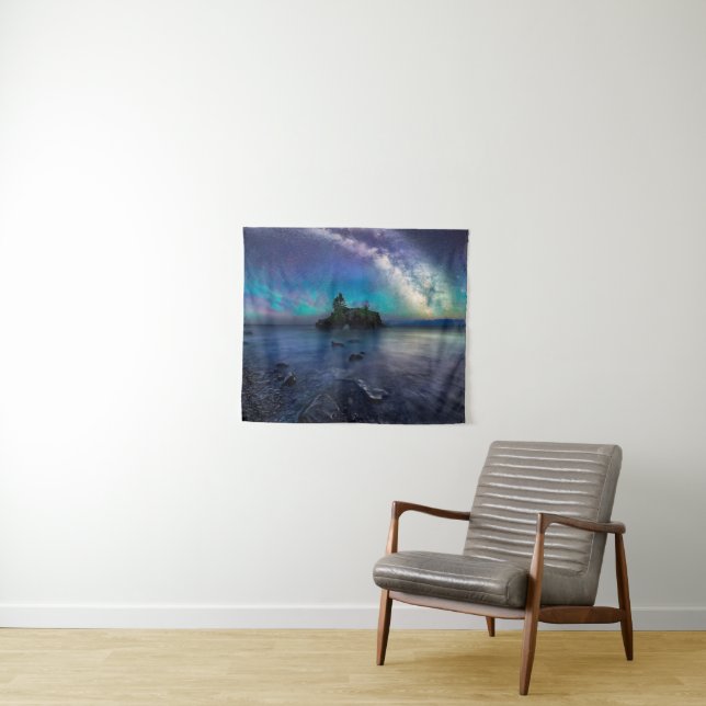 Water | Lake Superior Minnesota Tapestry (In Situ (Horizontal))