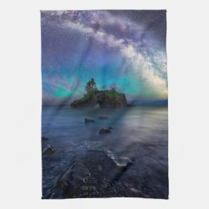 Water Lake Superior Minnesota Tea Towel