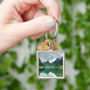 Water   Lake Swiss Alps Key Ring