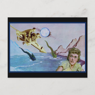 Water Landing Postcard