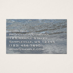 Water Lapping on the Beach Abstract Photography