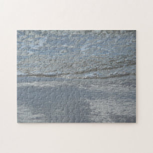 Water Lapping on the Beach Abstract Photography Jigsaw Puzzle