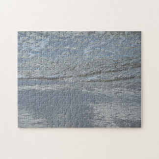 Water Lapping on the Beach Abstract Photography Jigsaw Puzzle