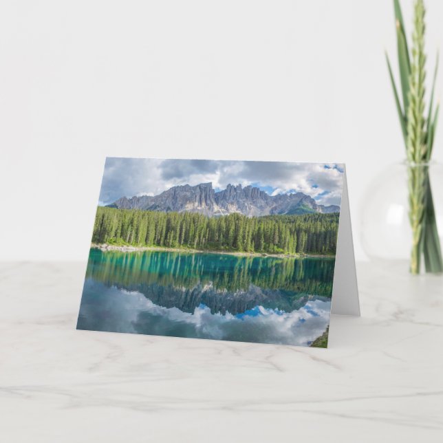 Water | Latemar Mountain Range Card (Front)