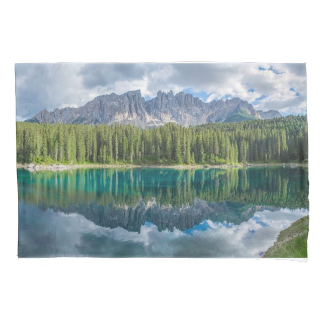 Water | Latemar Mountain Range Pillowcase (Front)