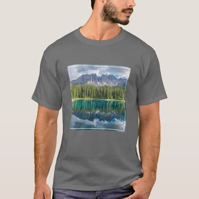 Water | Latemar Mountain Range T-Shirt (Front)