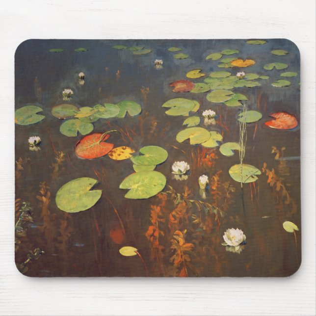 Water Lilies 1895 Mouse Pad (Front)