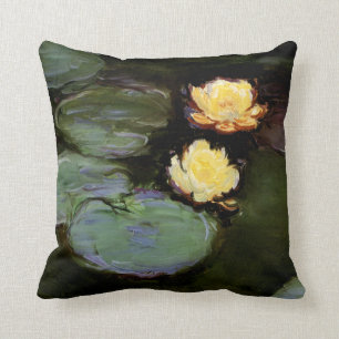 Water-Lilies: 1897-98 by Monet Cushion