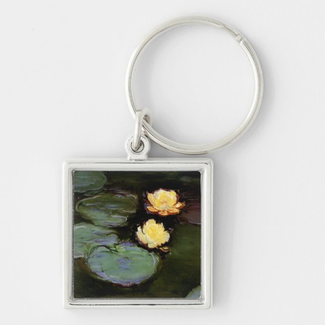 Water-Lilies: 1897-98 by Monet Key Ring (Front)