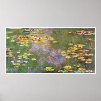 Water-Lilies, 1915; oil on canvas Poster