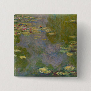 Water Lilies, 1919 15 Cm Square Badge