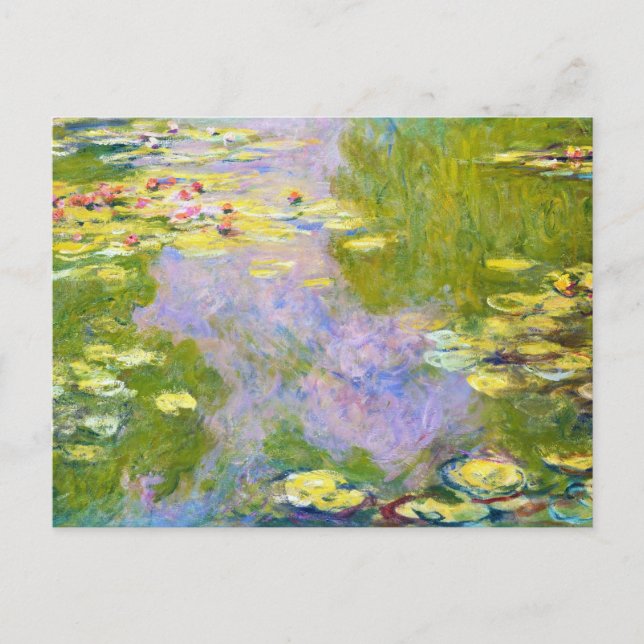 Water Lilies, 1919  Claude Monet Postcard (Front)