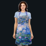 Water Lilies, 1919, painting by Monet Apron<br><div class="desc">Water Lilies,  famous painting by Impressionist artist Oscar-Claude Monet.</div>