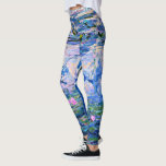 Water Lilies, 1919, painting by Monet Leggings<br><div class="desc">Water Lilies,  famous painting by Impressionist artist Oscar-Claude Monet</div>