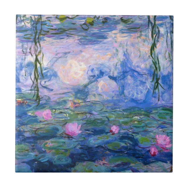 Water Lilies 1 Tile (Front)