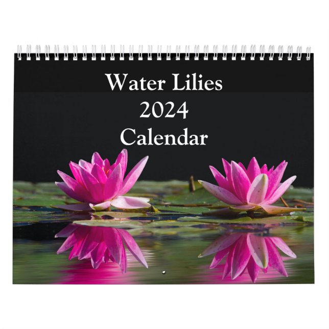 Water Lilies 2025 Calendar (Cover)