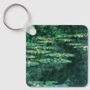 WATER LILIES 2 KEY RING
