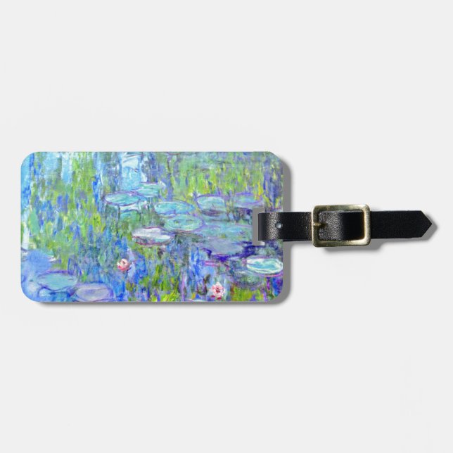 water-lilies-38 luggage tag (Front Horizontal)