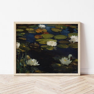 Water Lilies   Albert Edelfelt Poster