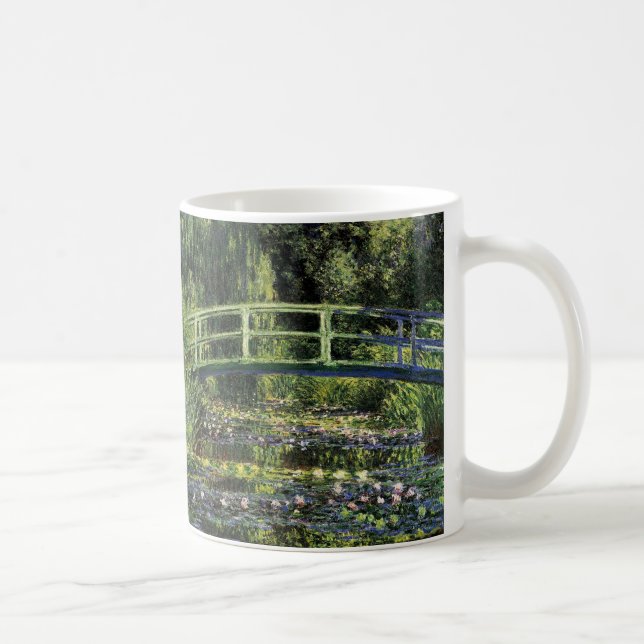 Water Lilies and Japanese Bridge Coffee Mug (Right)