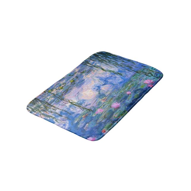 Water Lilies Bath Mat (Angled)