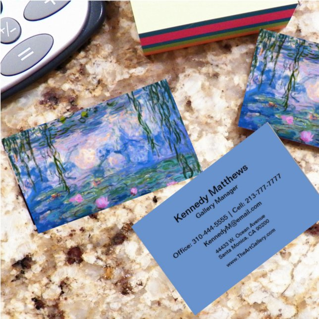 Water Lilies Business Card (Creator Uploaded)