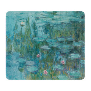 Water Lilies (by Claude Monet, 1915) Cutting Board