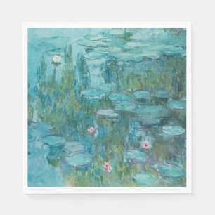 Water Lilies (by Claude Monet, 1915) Napkin