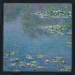 Water Lilies by Claude Monet Canvas Print<br><div class="desc">Canvas print of Claude Monet's Water Lilies. This piece was originally painted in oil on canvas in the early 1906 in France. This beautiful print will compliment any living space or bedroom.</div>